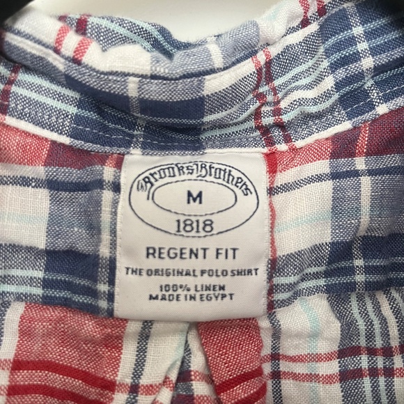 Brooks Brothers Linen Button Down - Picture 2 of 3